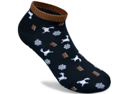 Calze*Gelattto Calzino Infradito BLACK