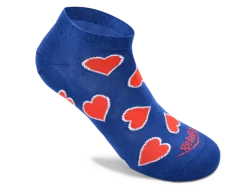Calze*Gelattto SPRIZ BLUCUORI BLU/CUORI